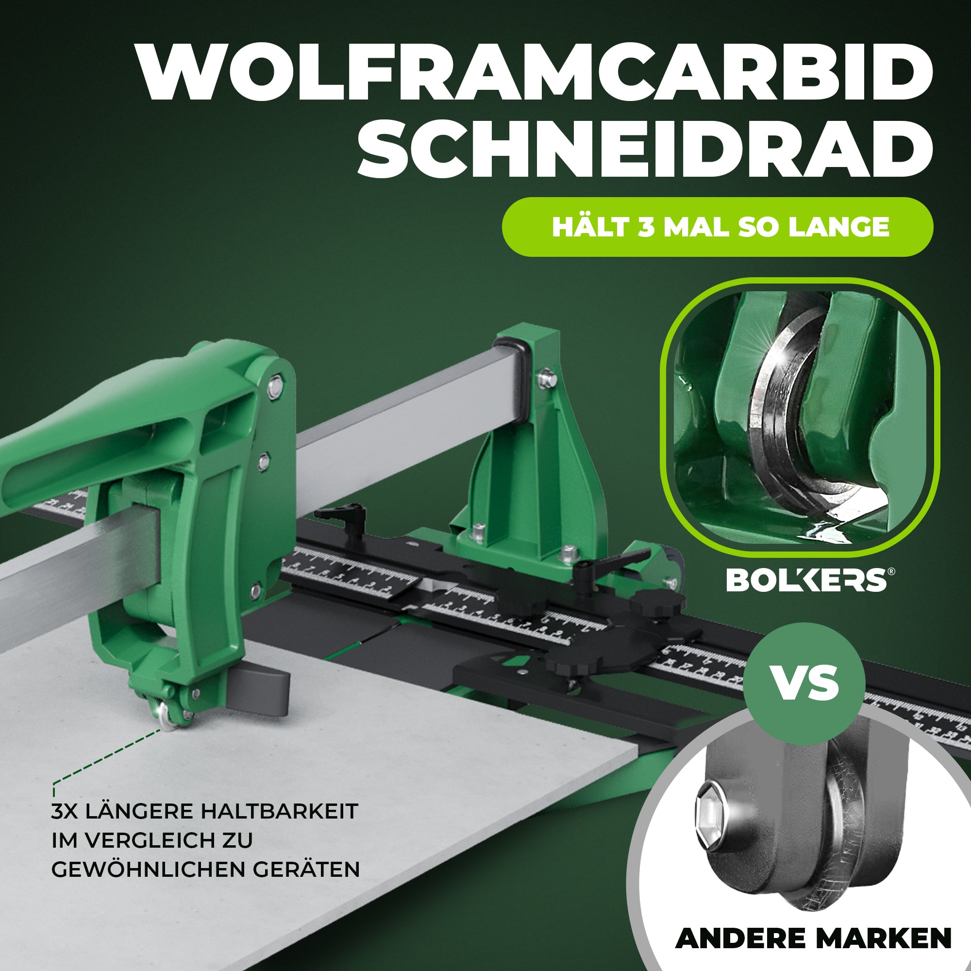 BOLKERS® ProCut XL 1200 Fliesenschneider