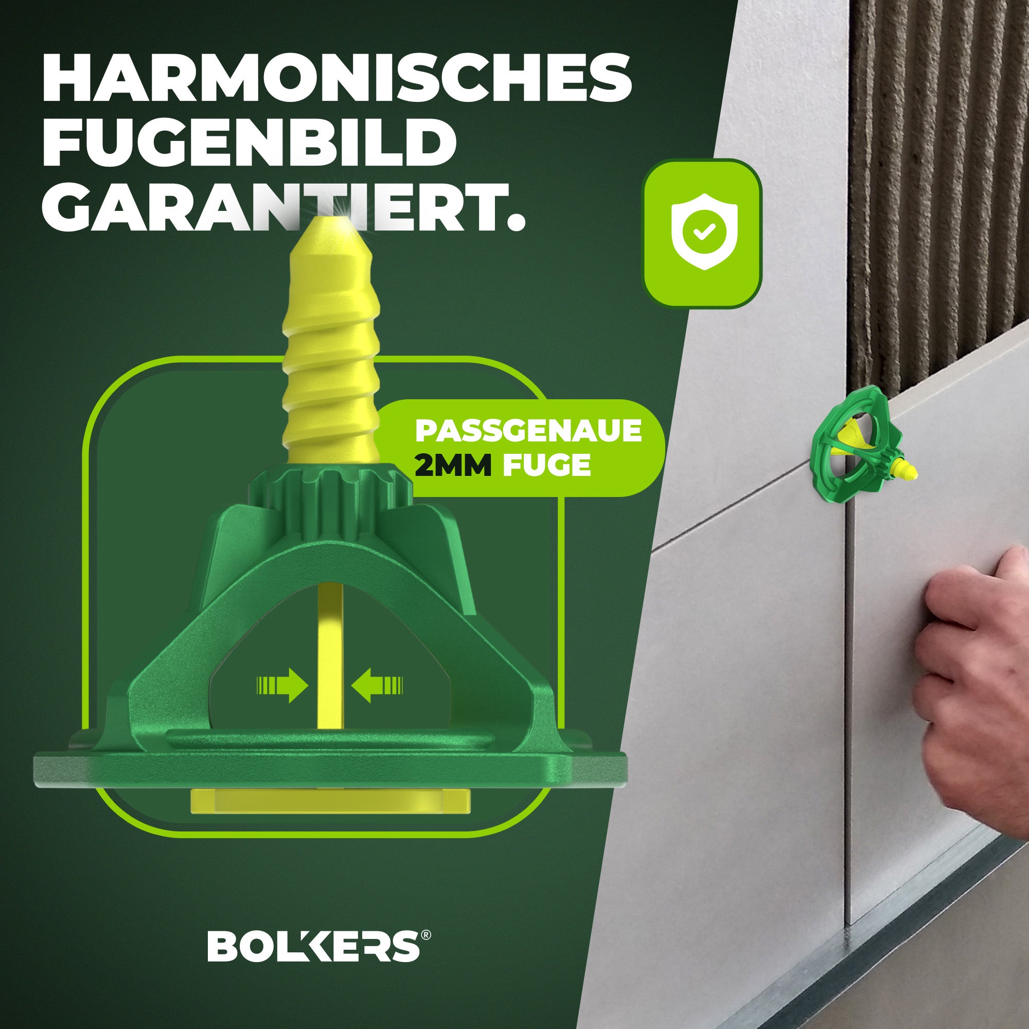 BOLKERS® ProLevel 2mm Fliesen Nivelliersystem