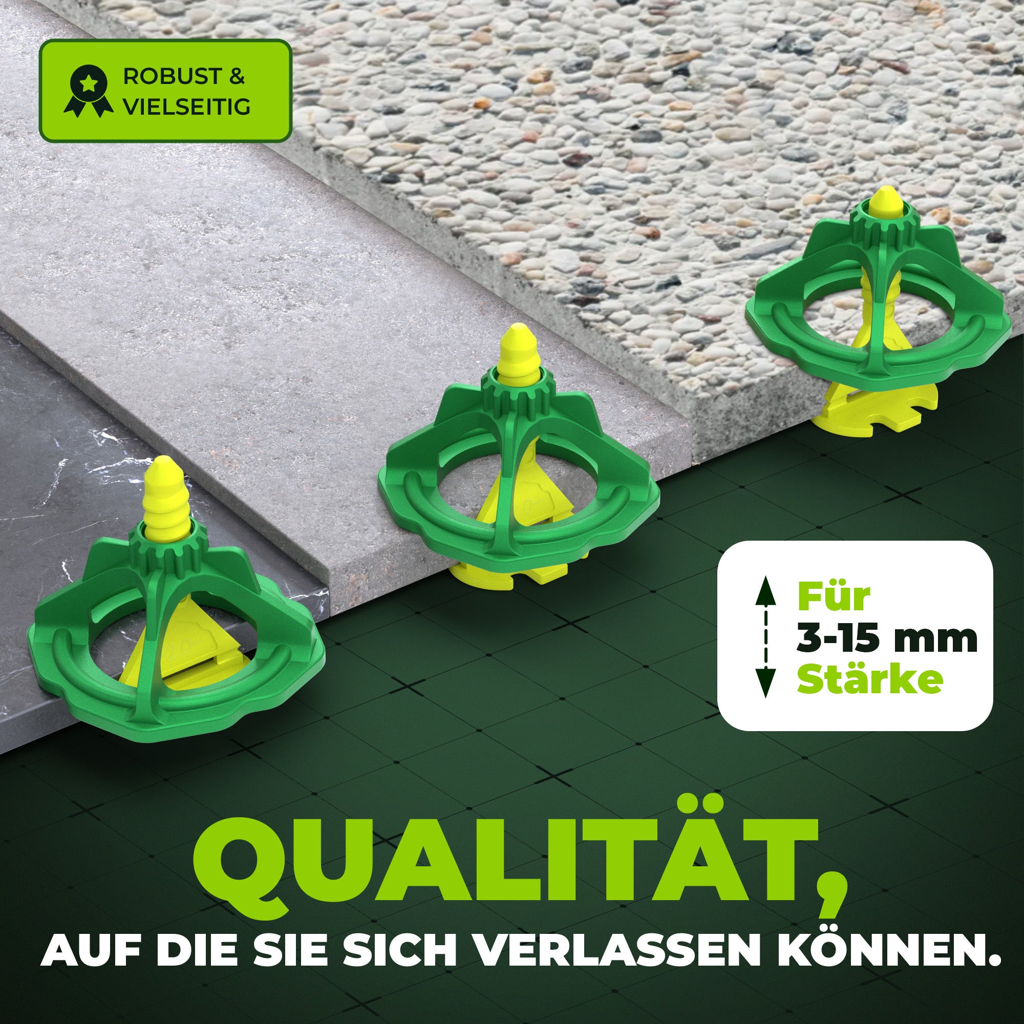 BOLKERS® ProLevel 2mm Fliesen Nivelliersystem