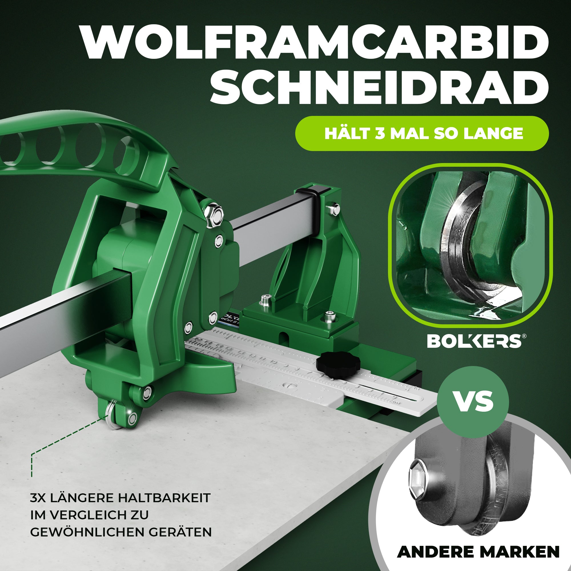 BOLKERS® ProCut L 1000 Fliesenschneider