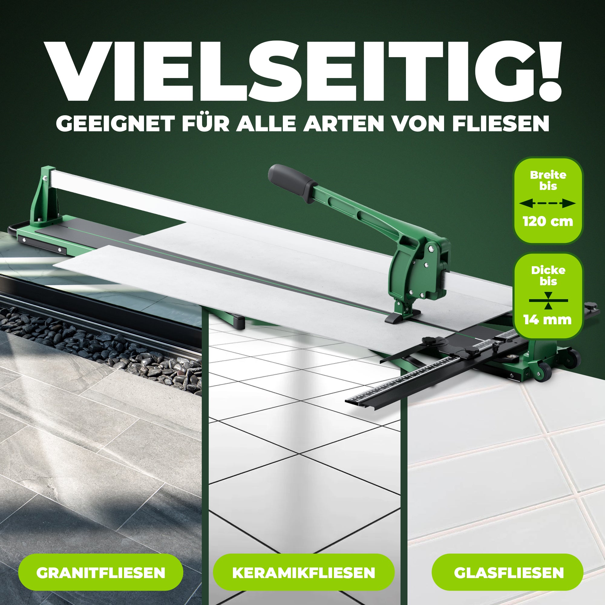 BOLKERS® ProCut XL 1200 Fliesenschneider